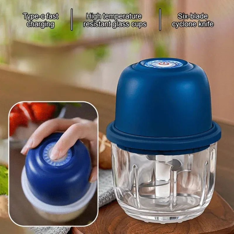 Powerful Wireless Food Grinder & Blender