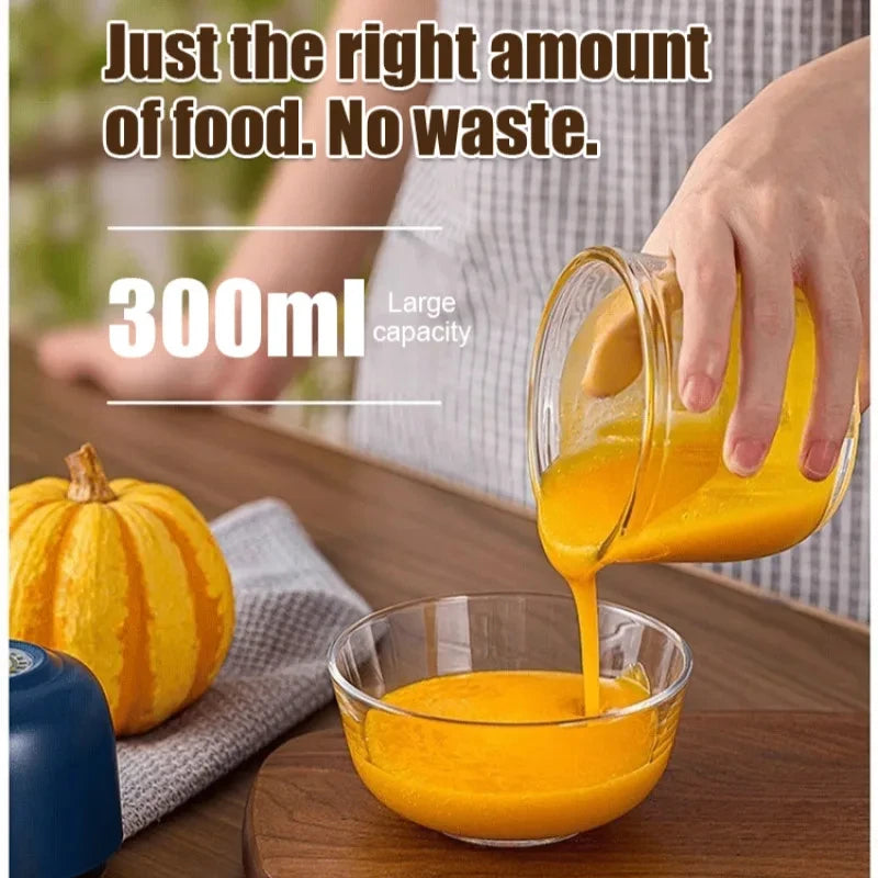 Powerful Wireless Food Grinder & Blender