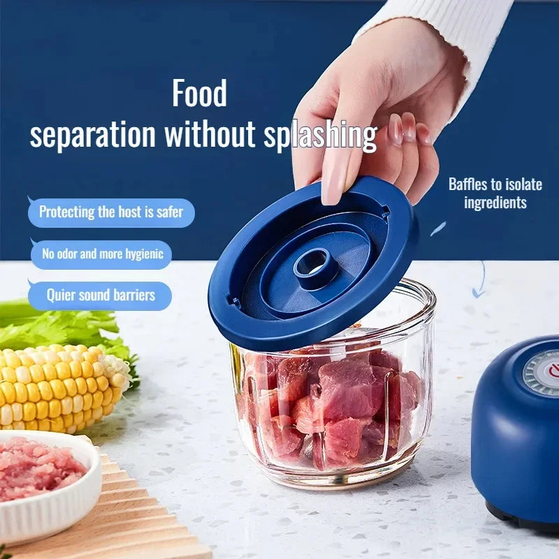 Powerful Wireless Food Grinder & Blender